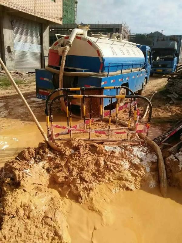 南吕镇工地淤泥清淤